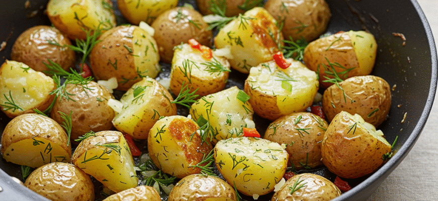 Healthy & Satisfying Breakfast Skillet Potatoes Healthier Prep