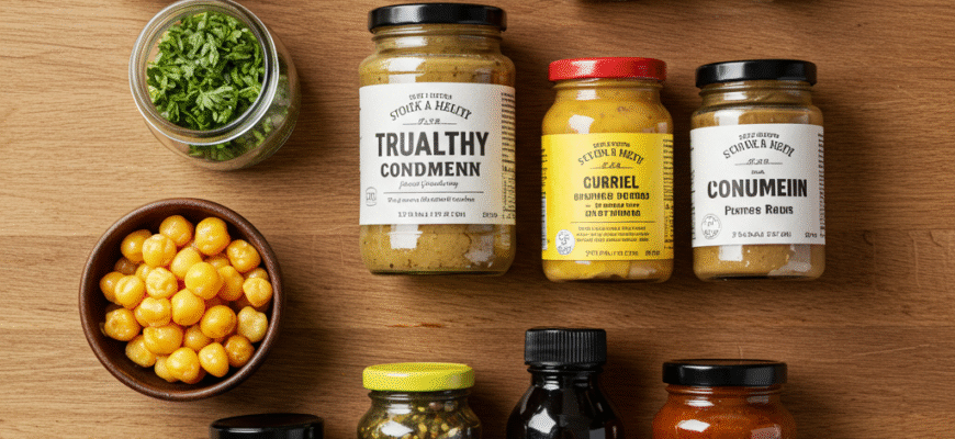 Stocking a Healthy Condiment Shelf