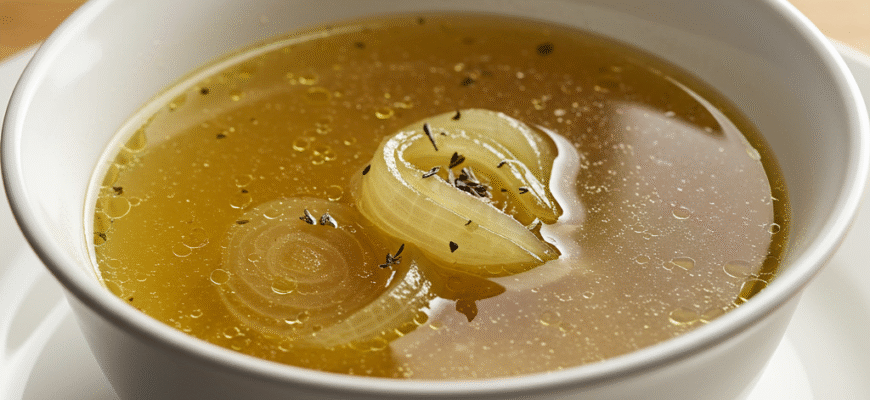 Tasty & Healthy French Onion Soup Lighter Broth