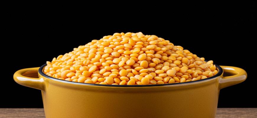 Batch Cook Yellow Lentils