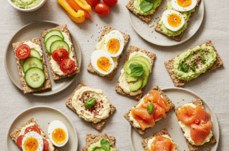 Healthy Snack Ideas Using Whole Grain Crackers and Toppings