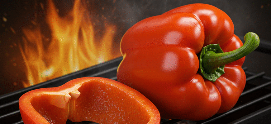 Grilling Bell Peppers