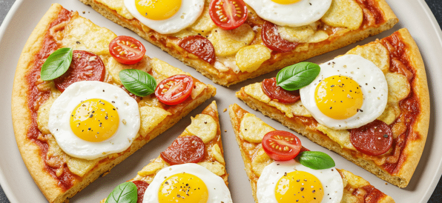 Healthy & Satisfying Breakfast Pizza Ideas Cauliflower Crust