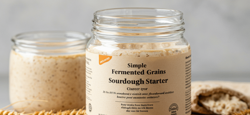 Simple Fermented Grains Sourdough Starter Non-YMYL focus