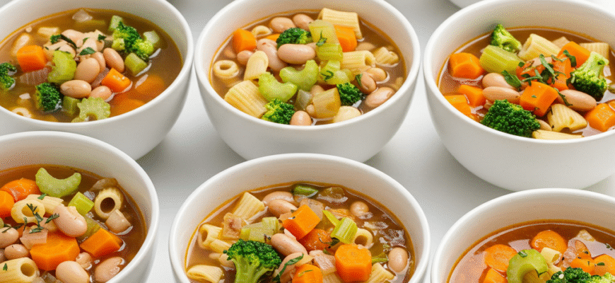 Tasty & Healthy Minestrone Soup Variations