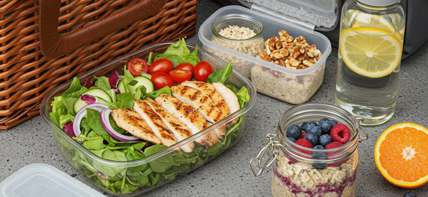 Healthy Meal Ideas for Traveling Light