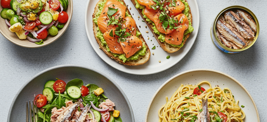 Quick Healthy Meals with Canned Fish