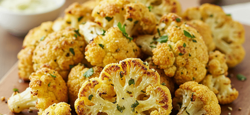 Healthy Alternatives to Fried Chicken Wings Baked Cauliflower