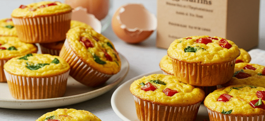 Easy Egg Muffins for Grab-and-Go Breakfasts