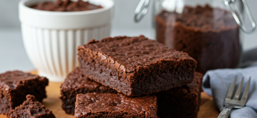 Easy Homemade Healthy Brownie Mix Lower Sugar