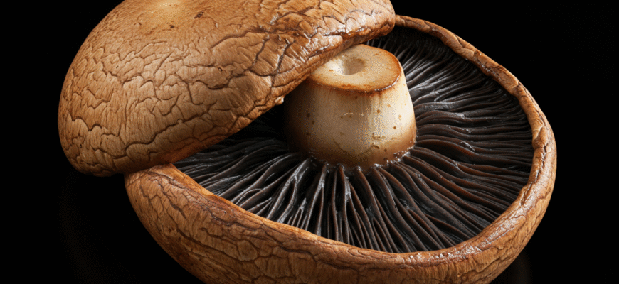 Grilling Portobello Mushrooms