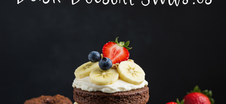 Healthy Dessert Swaps