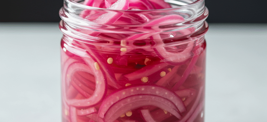 Simple Pickled Red Onions
