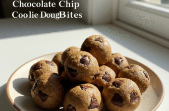 Easy Homemade Healthy Chocolate Chip Cookie Dough Bites